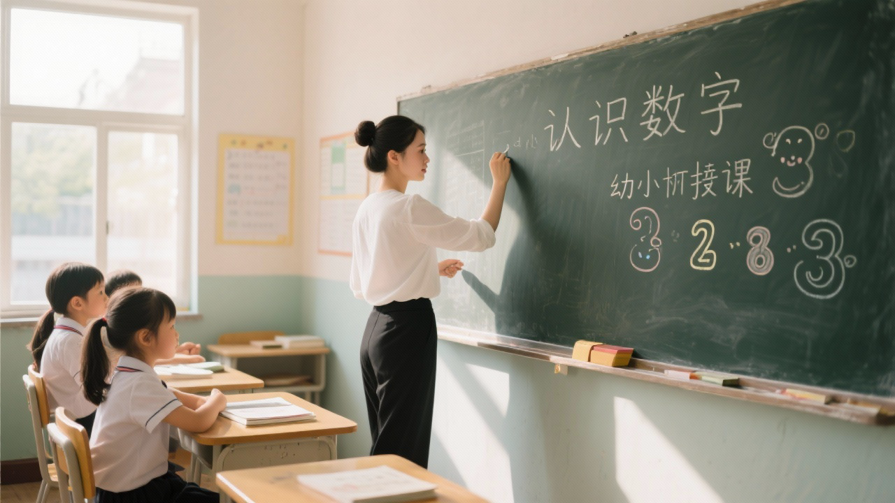 幼小衔接认识数字课堂